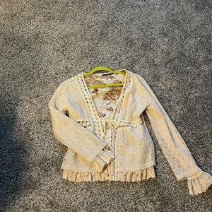 Beautiful sweater/ shirt ties with velvet tie